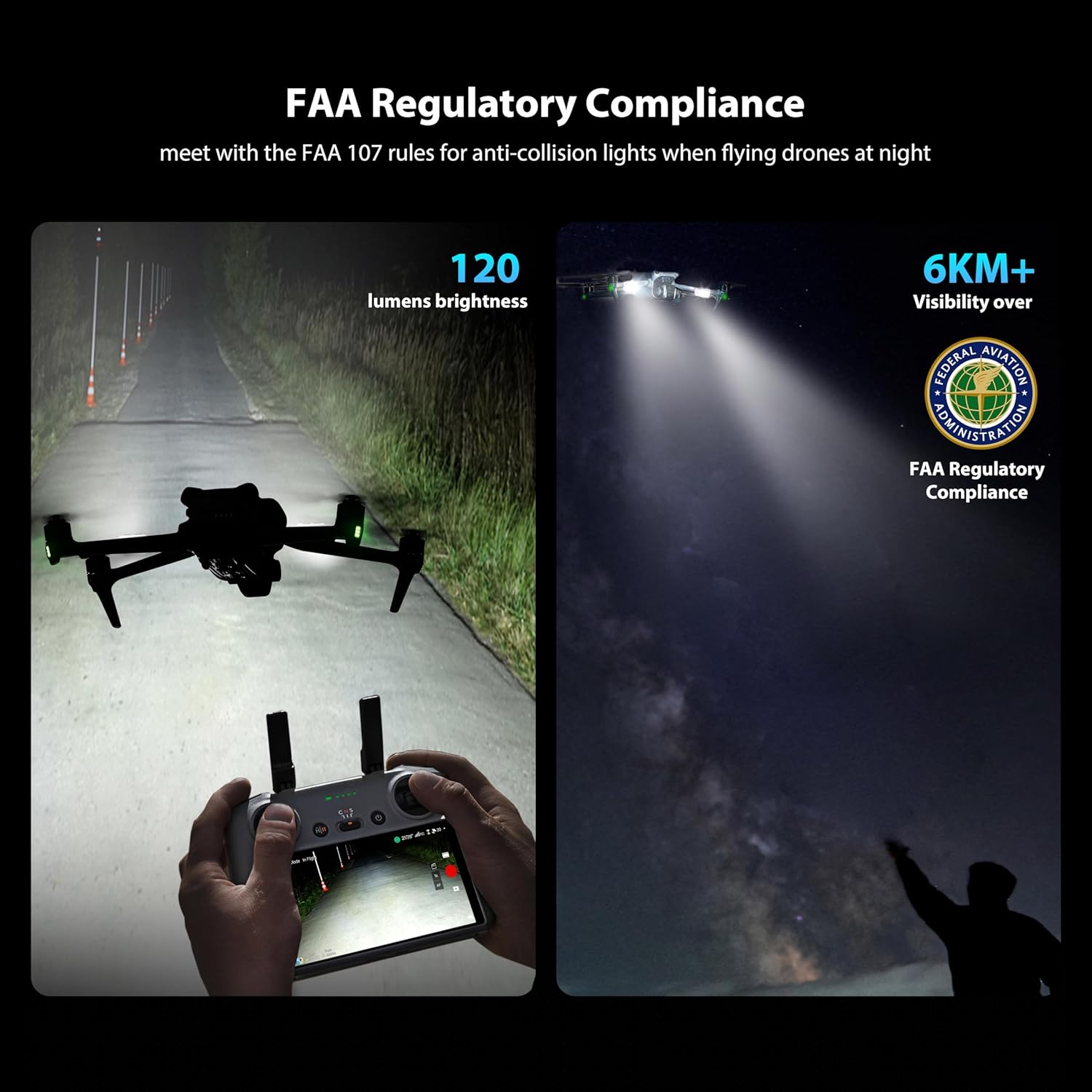 STARTRC Drone Strobe Light Ant - Drone Led Light ulasan dan harga