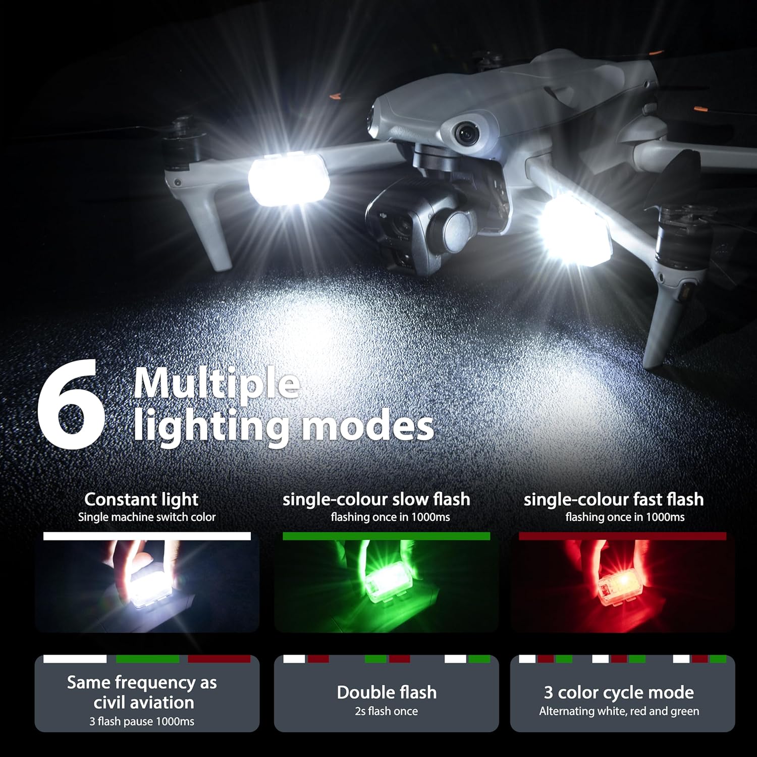 STARTRC Drone Strobe Light Ant - Drone Led Light ulasan dan harga