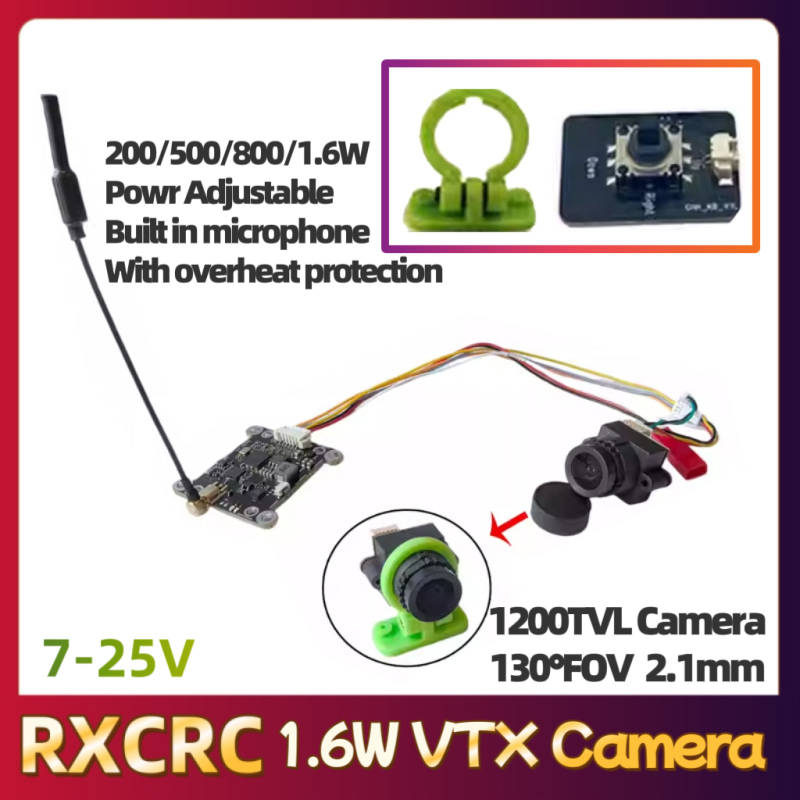 RXCRC 5.8G Module 48CH 1.6W VT - Drone Camera ulasan dan harga