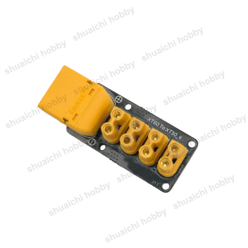 1PCS 60A XT60 to XT30 4-Channe - Drone Power Distribution Board ulasan dan harga