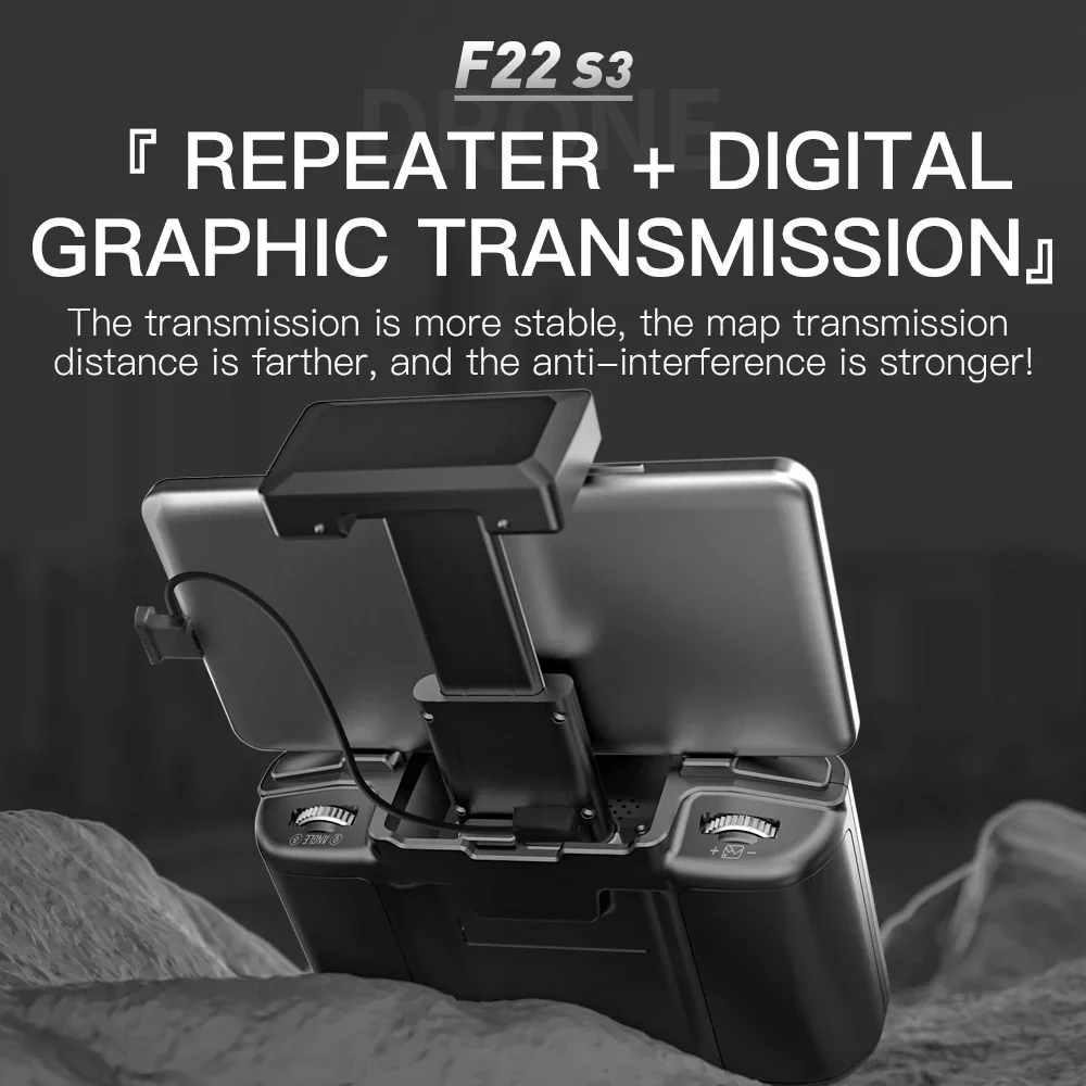 SJRC F22 S3 pro Foldable RC Qu - Drone Gps Mount ulasan dan harga