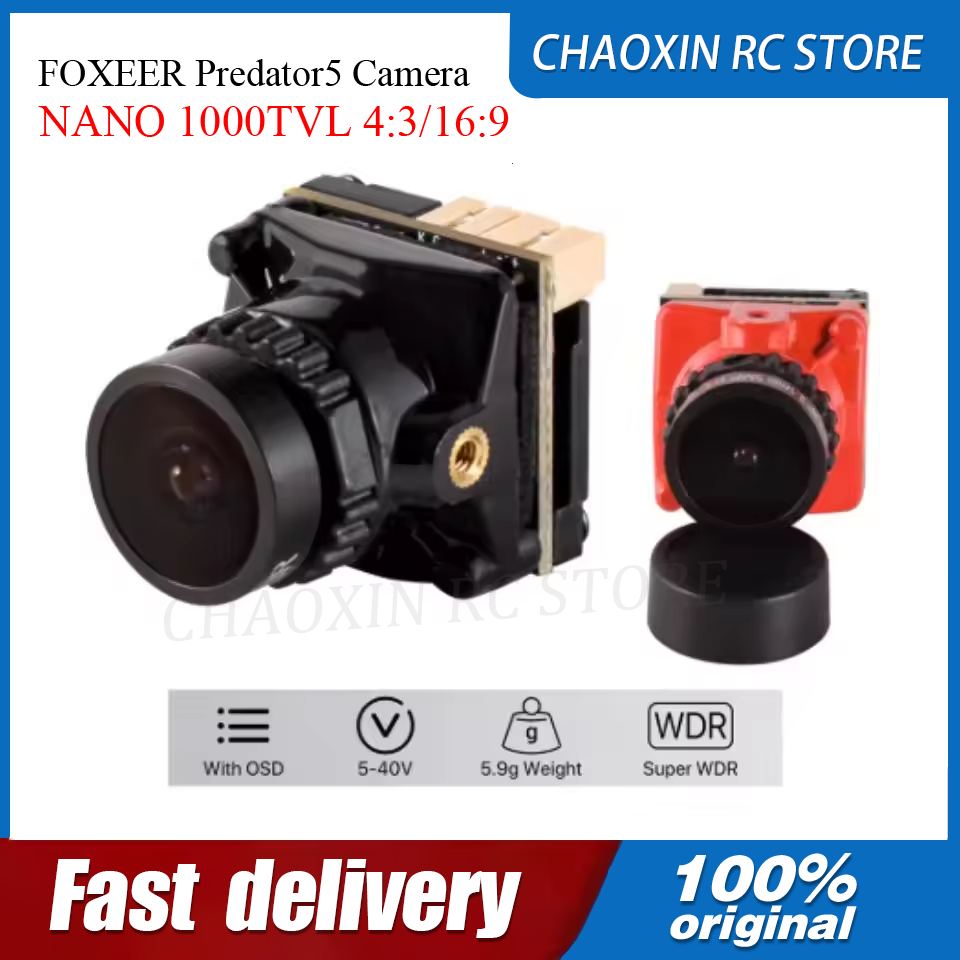 FOXEER Predator5 Camera NANO 1 - Drone Camera ulasan dan harga