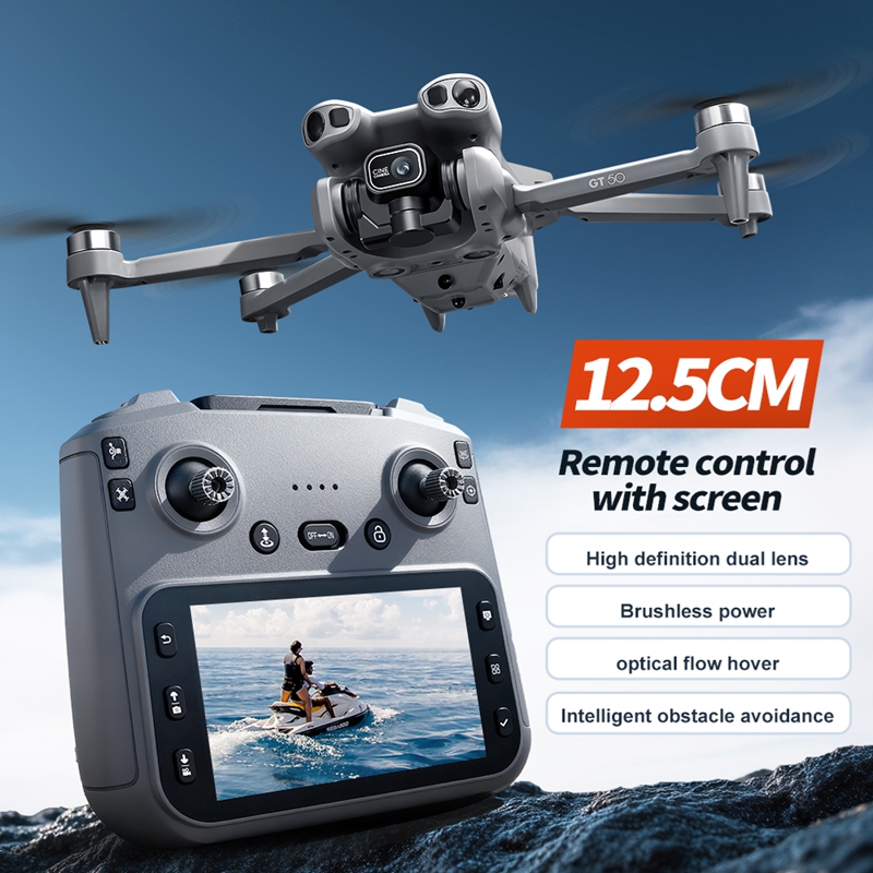 GT50 Mini Drone Dual Camera 8K - Drone Gps Mount ulasan dan harga